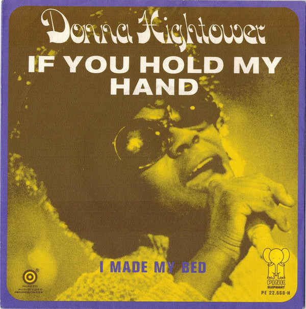 Donna Hightower : If You Hold My Hand (7",45 RPM,Single)