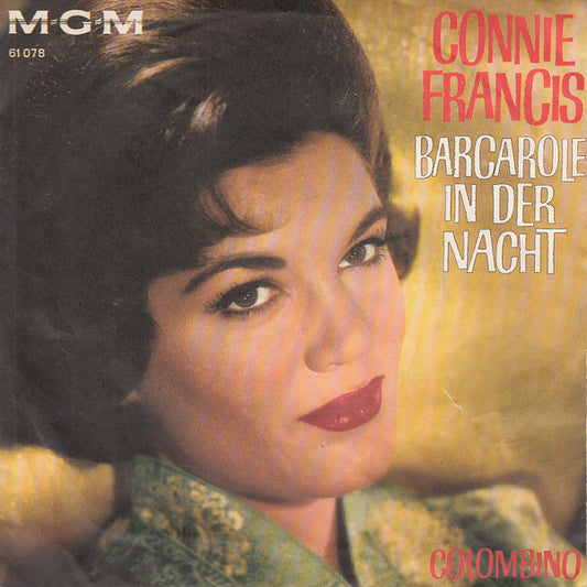Connie Francis : Barcarole In Der Nacht (7",45 RPM,Single,Mono)
