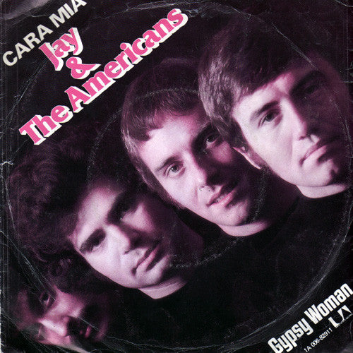 Jay & The Americans : Cara Mia (7",45 RPM,Single,Stereo)