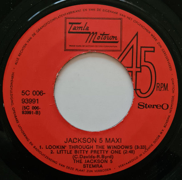 Michael Jackson / Jackson 5, The : Jackson 5 Maxi (7",45 RPM,Maxi-Single)