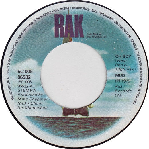 Mud : Oh Boy (7",45 RPM)