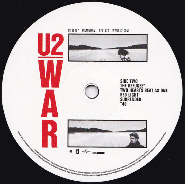 U2 : War (LP,Album,Reissue)
