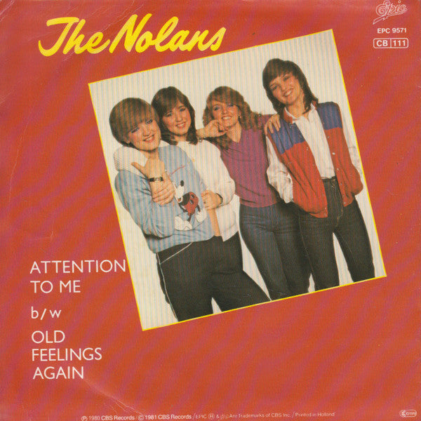 Nolans, The : Attention To Me (7",45 RPM,Single,Stereo)