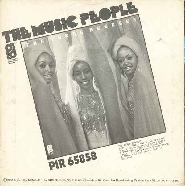 Three Degrees, The : Dirty Ol' Man (7",45 RPM,Single)
