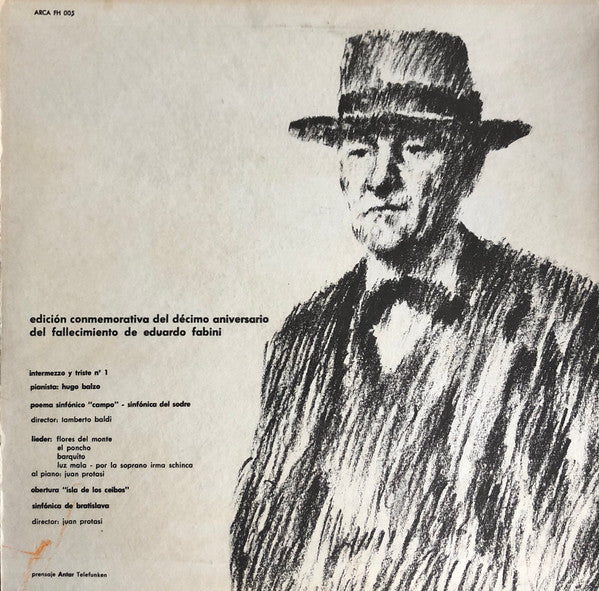 Various : Eduardo Fabini (LP)