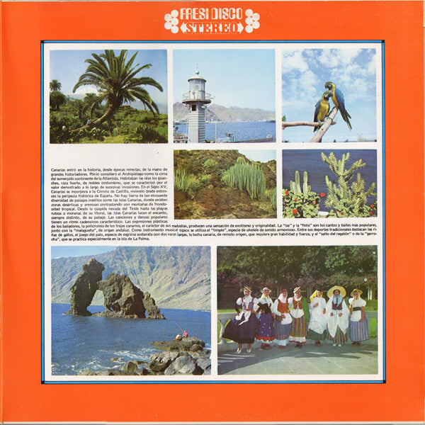 Various : Tipico Canario - Canciones Y Folklore (LP,Compilation)