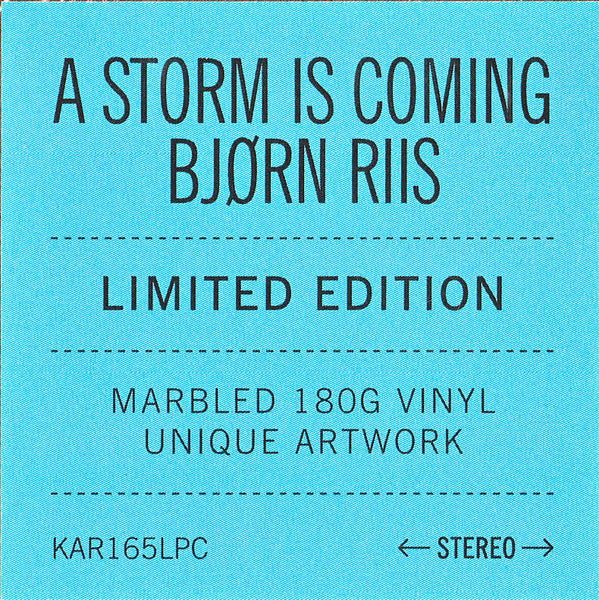 Bjørn Riis : A Storm Is Coming (LP,Album,Limited Edition,Stereo)