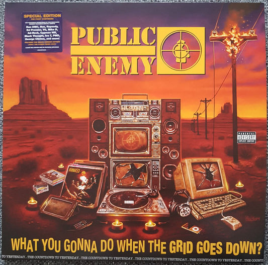 Public Enemy : What You Gonna Do When The Grid Goes Down? (LP,Album,Special Edition,Stereo)