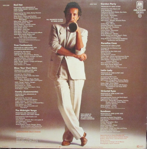 Herb Alpert : Blow Your Own Horn (LP,Album)