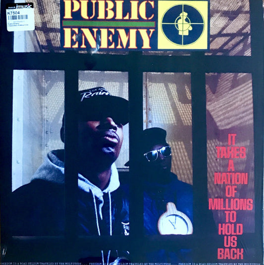 Public Enemy : It Takes A Nation Of Millions To Hold Us Back (LP,Album,Reissue,Stereo)