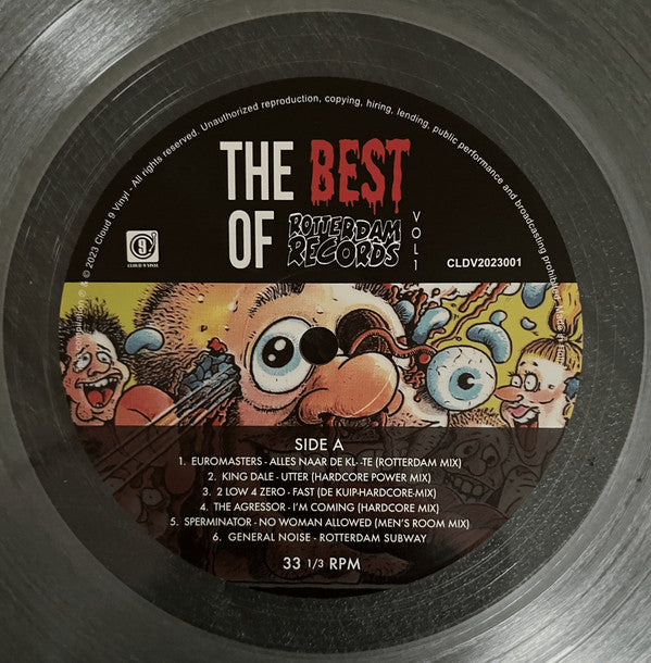 Various : The Best Of Rotterdam Records Vol I (12",33 ⅓ RPM,Limited Edition,Stereo)