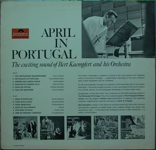 Bert Kaempfert & His Orchestra : April In Portugal (LP,Album,Reissue,Stereo)