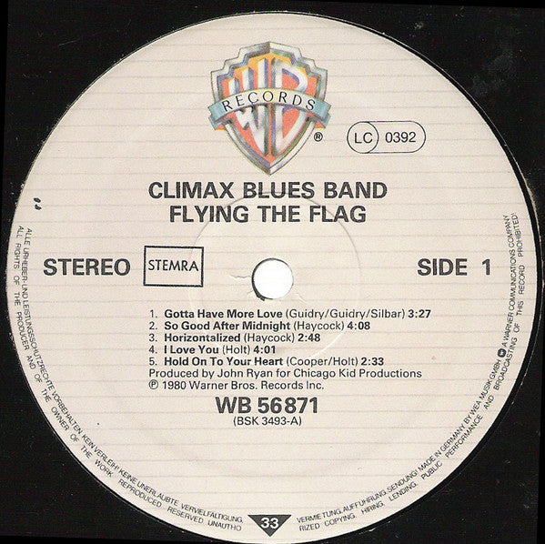 Climax Blues Band : Flying The Flag (LP,Album)