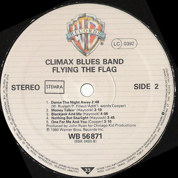 Climax Blues Band : Flying The Flag (LP,Album)