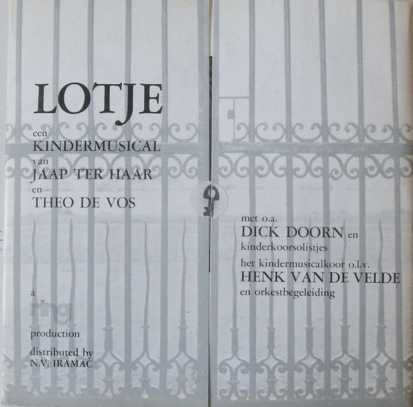 Jaap ter Haar En Theo de Vos : Lotje (LP,Picture Disc,Album)