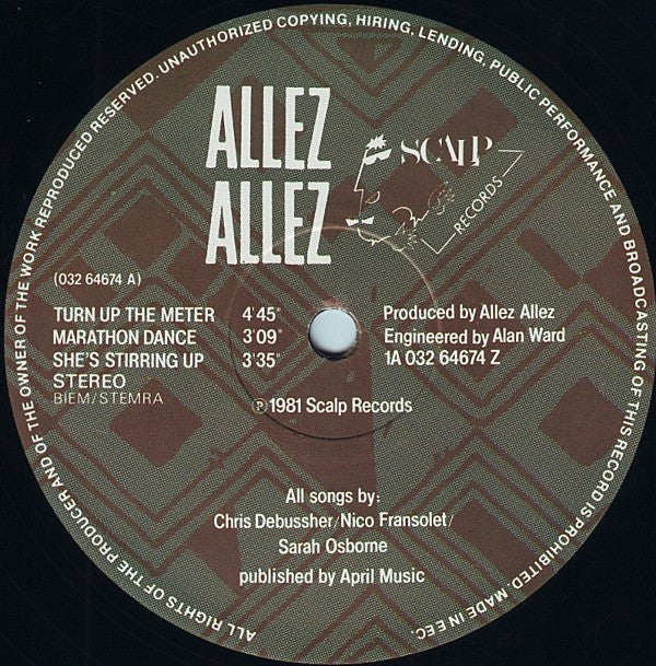 Allez Allez : African Queen (LP,Mini-Album)