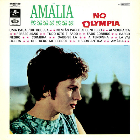 Amália Rodrigues : Amália No Olympia (LP,Album,Stereo)