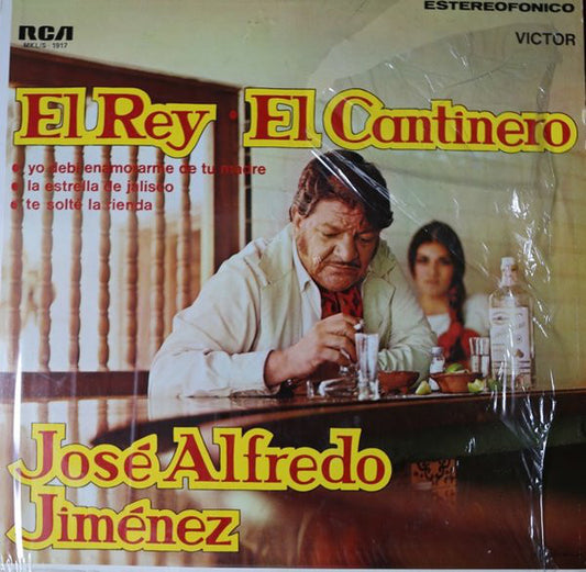 José Alfredo Jiménez : El Cantinero (LP,Album,Stereo)