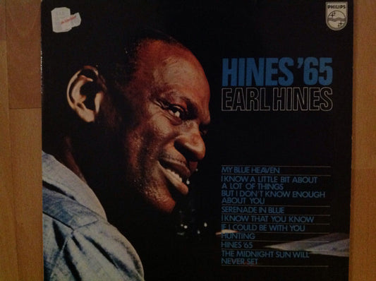 Earl Hines : Hines '65 (LP,Stereo)