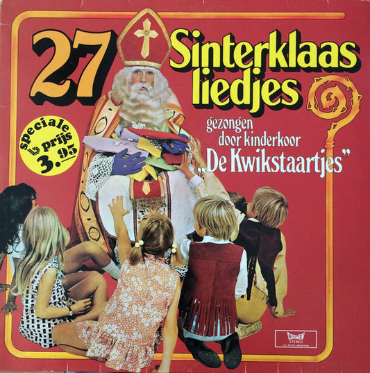 Kinderkoor De Kwikstaartjes : 27 Sinterklaasliedjes (LP)