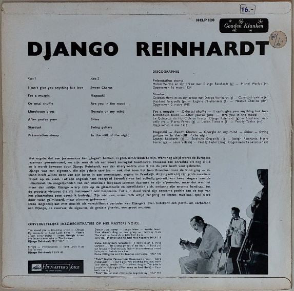 Django Reinhardt : Django (Volume 1) (LP,Compilation,Stereo)